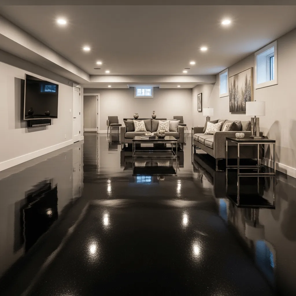 Basement Epoxy Flooring